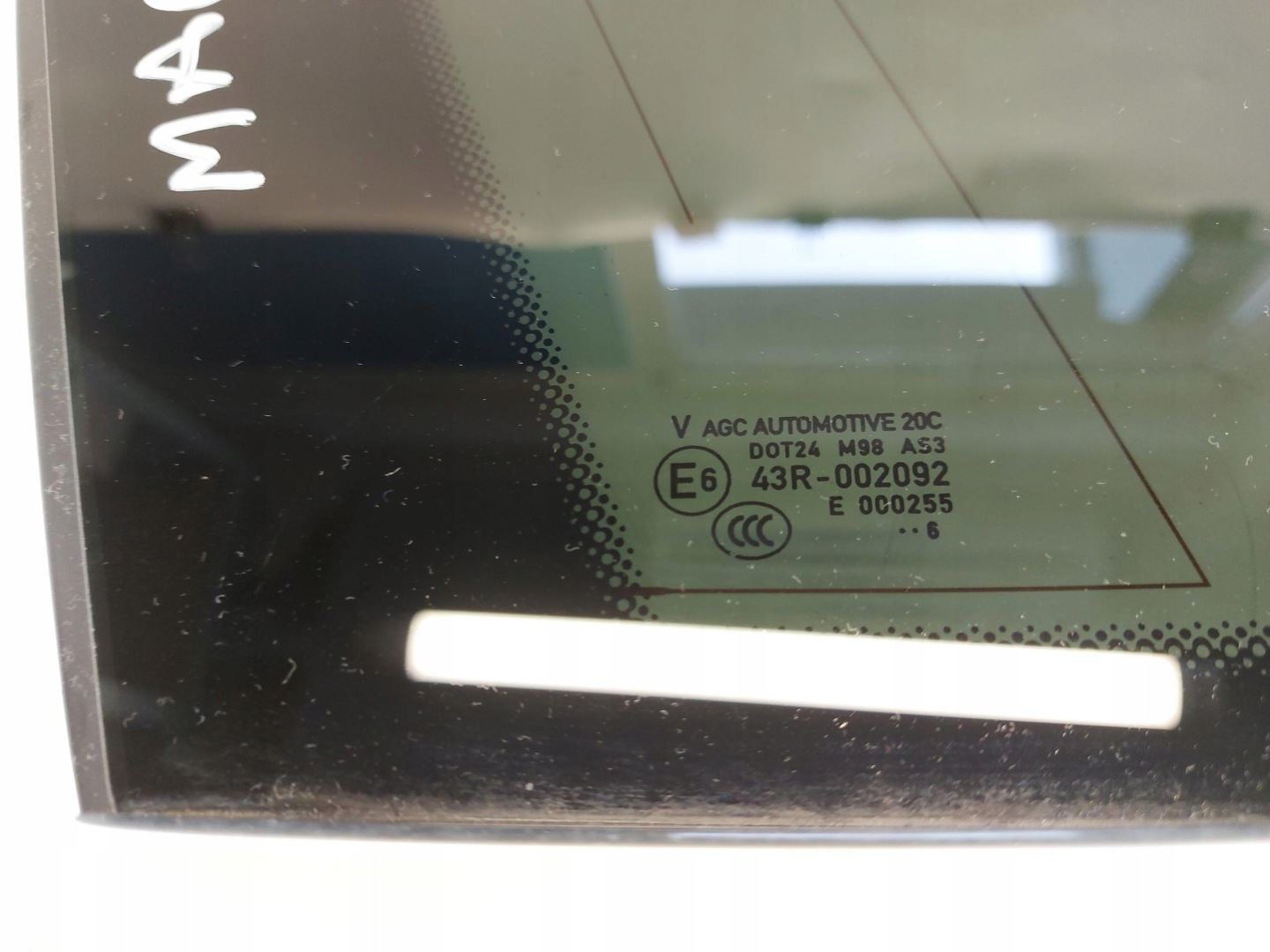 PORSCHE MACAN 95B window bodywork left rear part