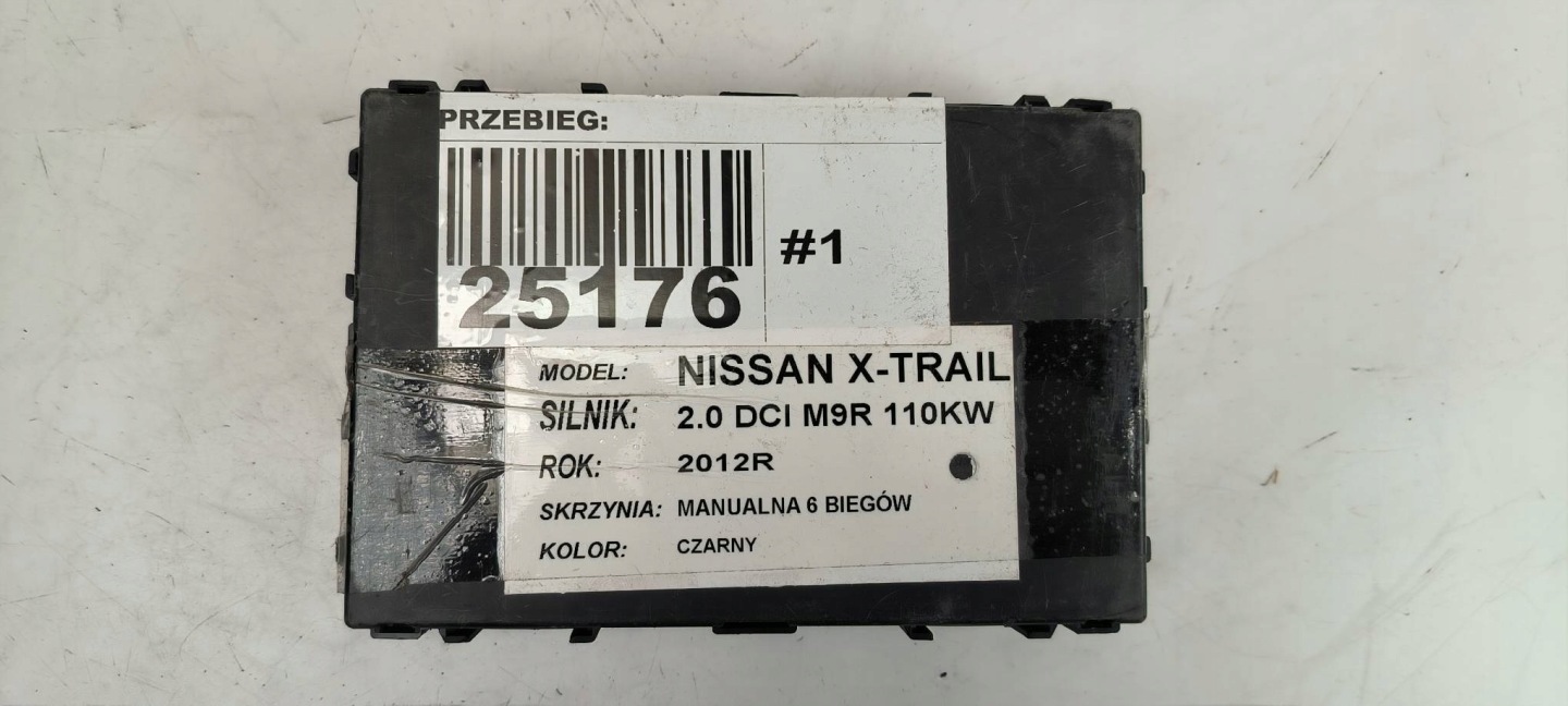 computer 284B2BR00B 2.0 16V NISSAN X-TRAIL