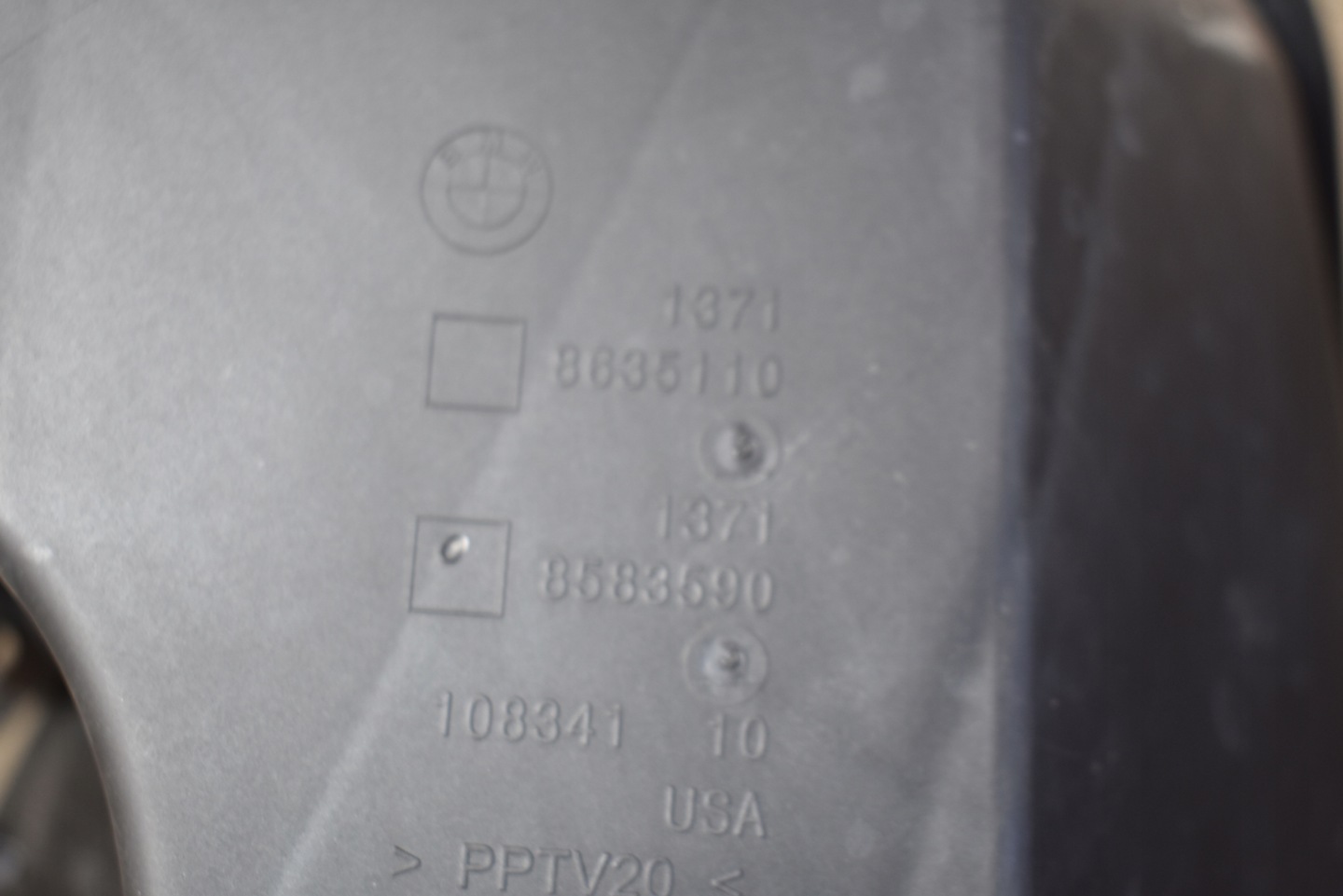 IDEALNA Gehäuse filter luft + REZONATOR BMW G01 G02 1