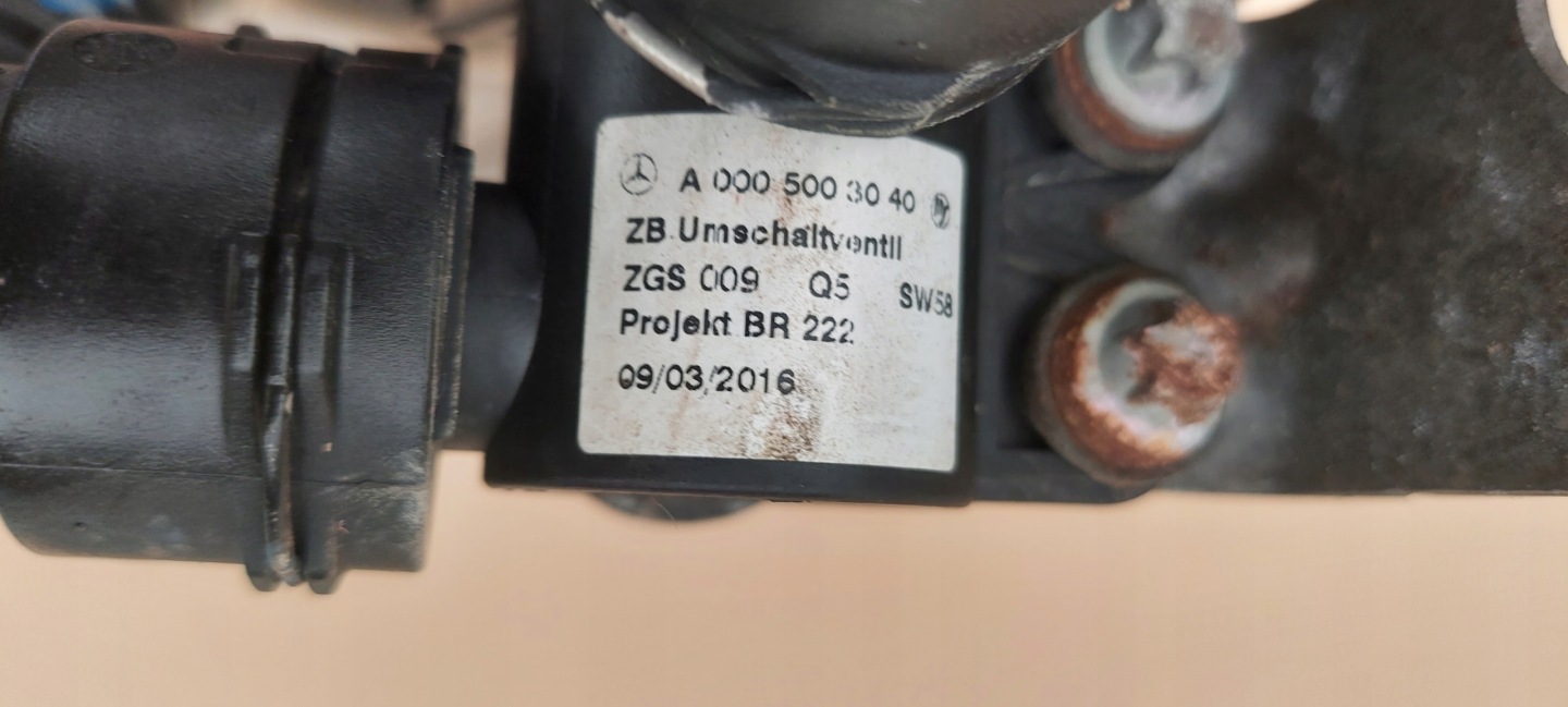 ventil vode MERCEDES 0005003040