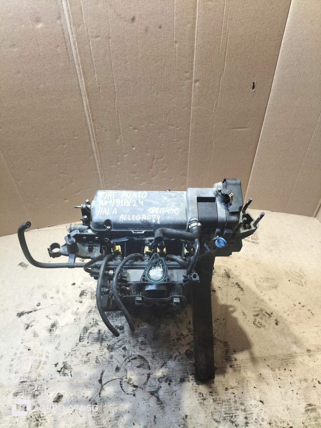 unprotected pillar FIAT PUNTO II LIFT 188A400