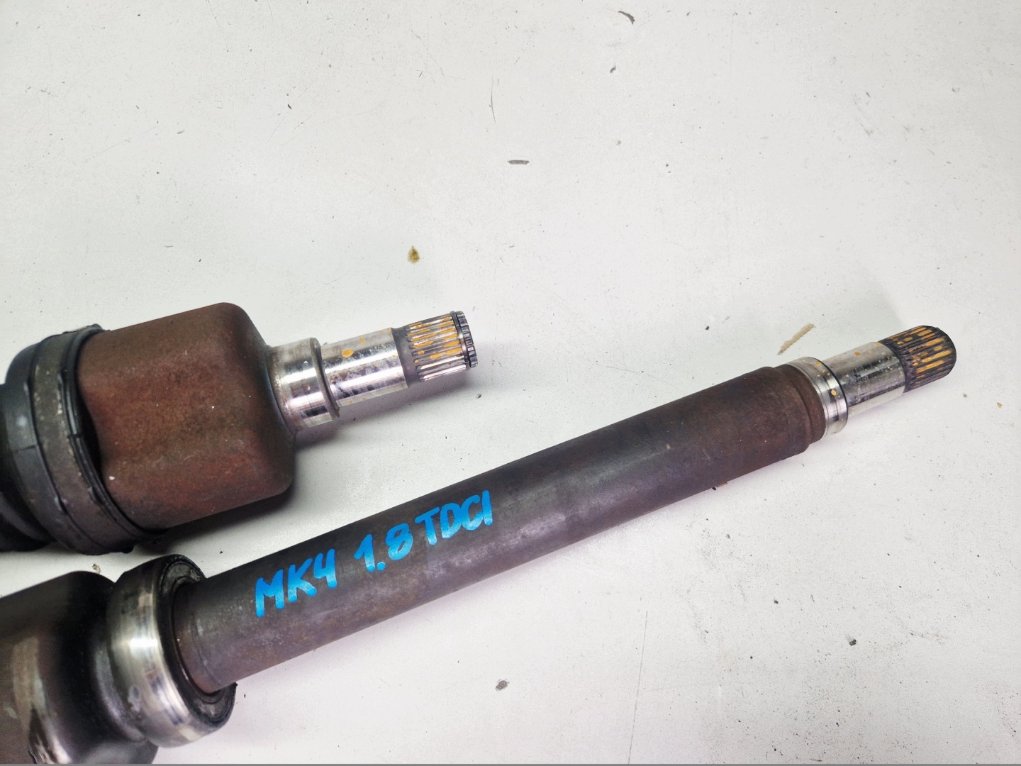 semi-axis front left short. Ford MONDEO MK4 1.8 TDCI