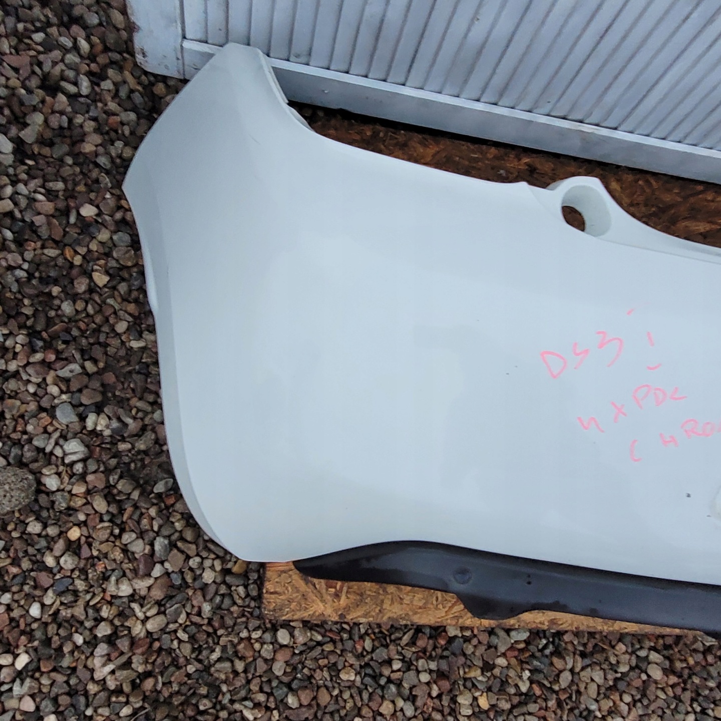 Paraurti posteriore posteriore CITROEN DS3 e 4XPDC CHROM