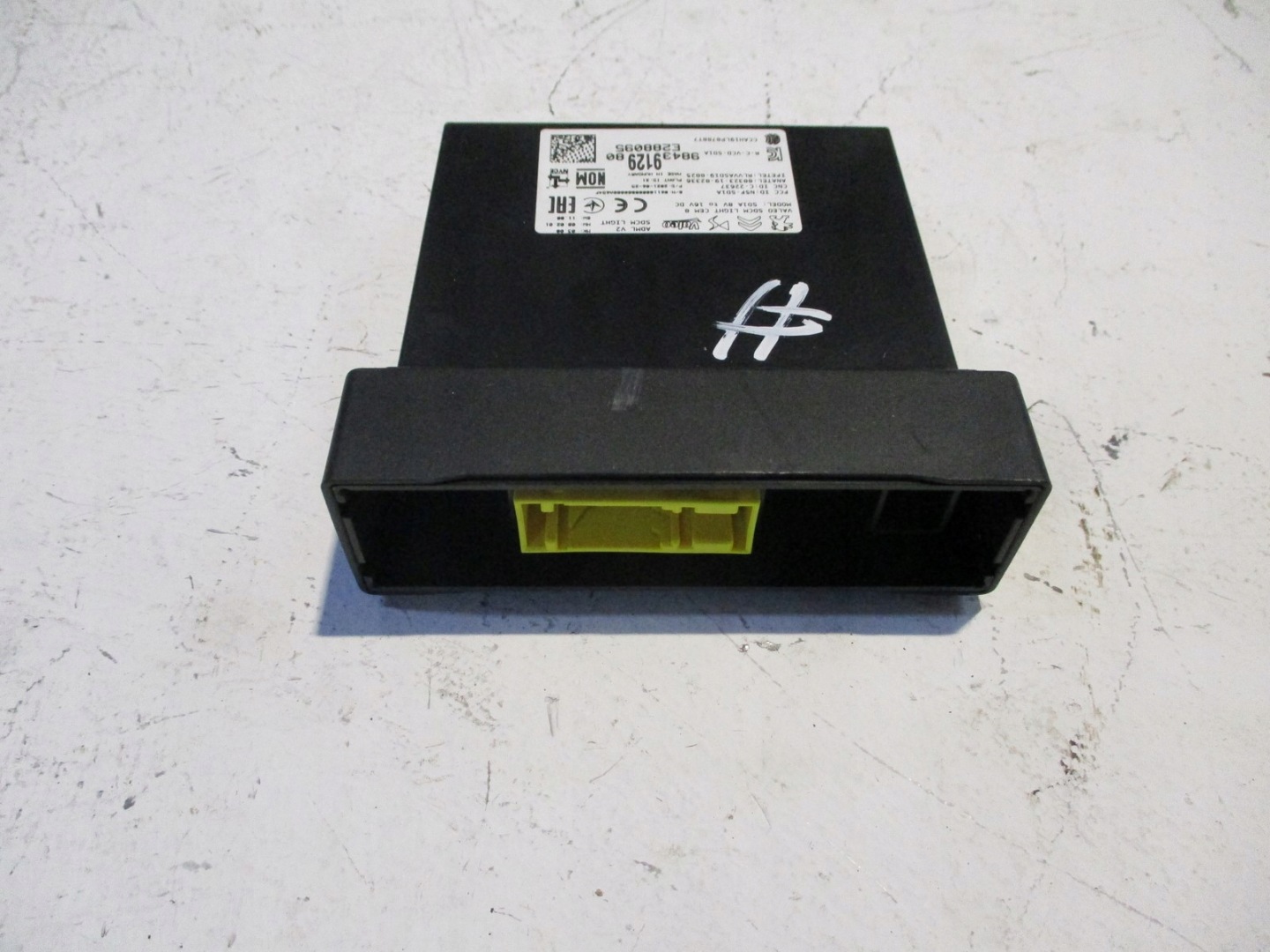 module control unit lighting OPEL ASTRA L 9843912980