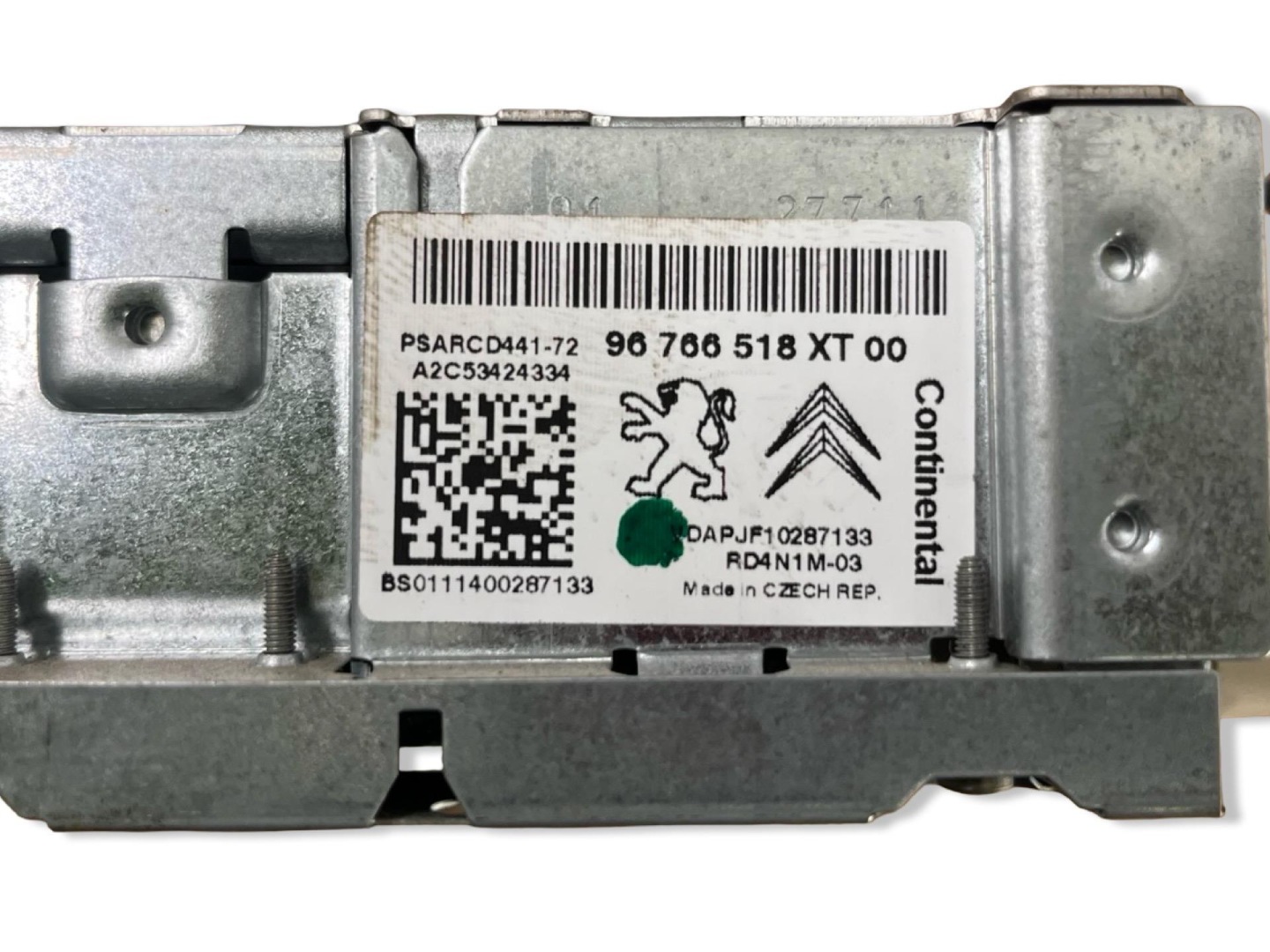 Radio samochodowe Citroen C3 2 2012 96766518XT