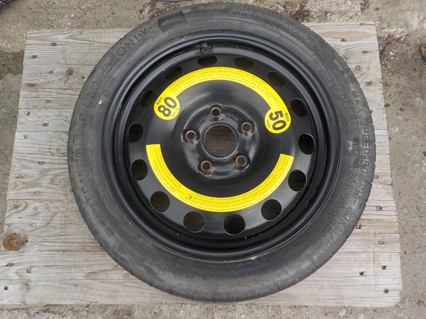 AUDI A3 III 8V notrad R16 5x112 1K0601027F