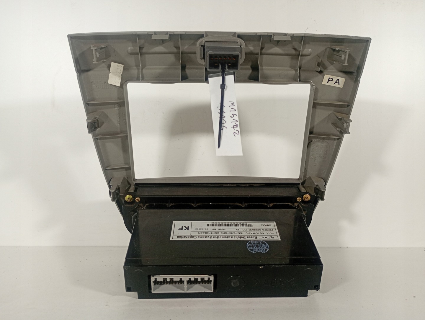 Nubira 02-12 PANEL REGULACJA Bedienteil OGRZEWANIA OE 96430996