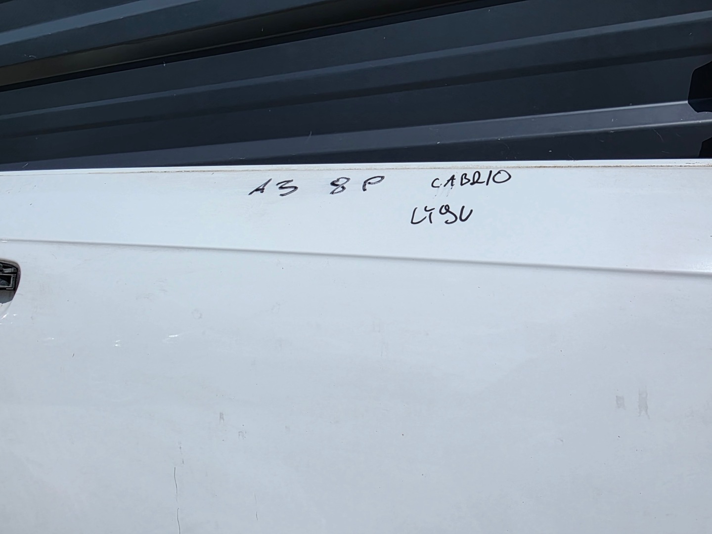 door right front AUDI A3 8P LIFT LY9C CABRIO !!!