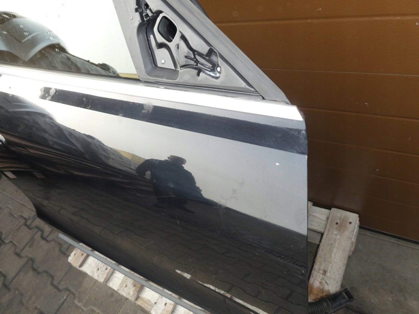 door right front AUDI Q5 complete black, LZ9Y
