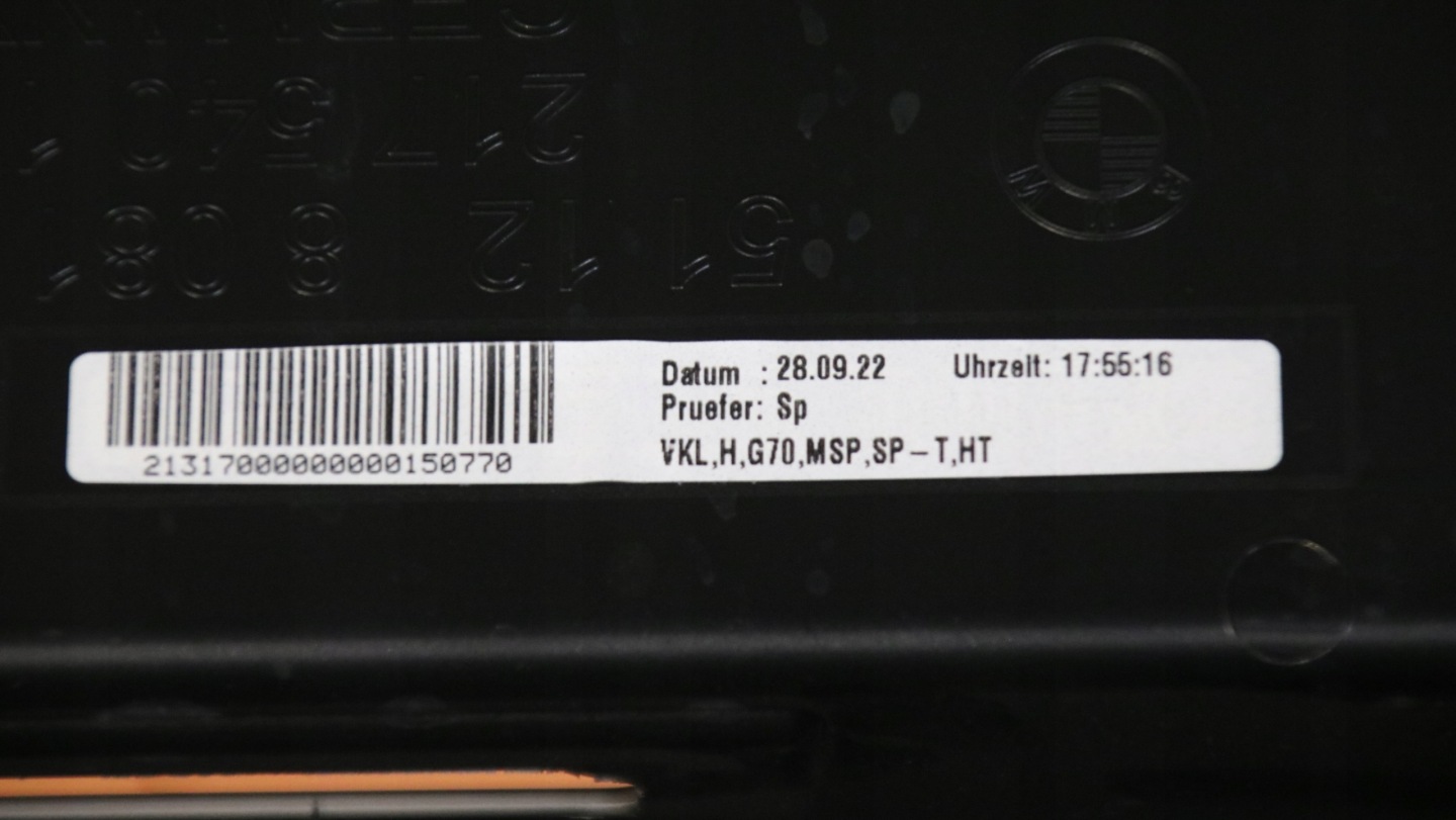 BMW 7 G70 m-packet bumper rear part rear USA 6xPDC 416