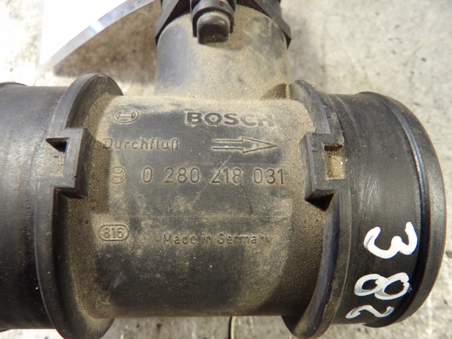Opel Corsa C mjerač protoka zraka 1,2B 0280218031