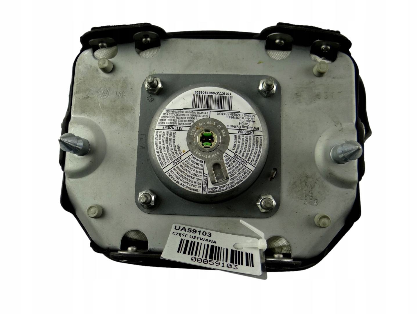 AIRBAG Airbag Deckel SKODA OCTAVIA 8317