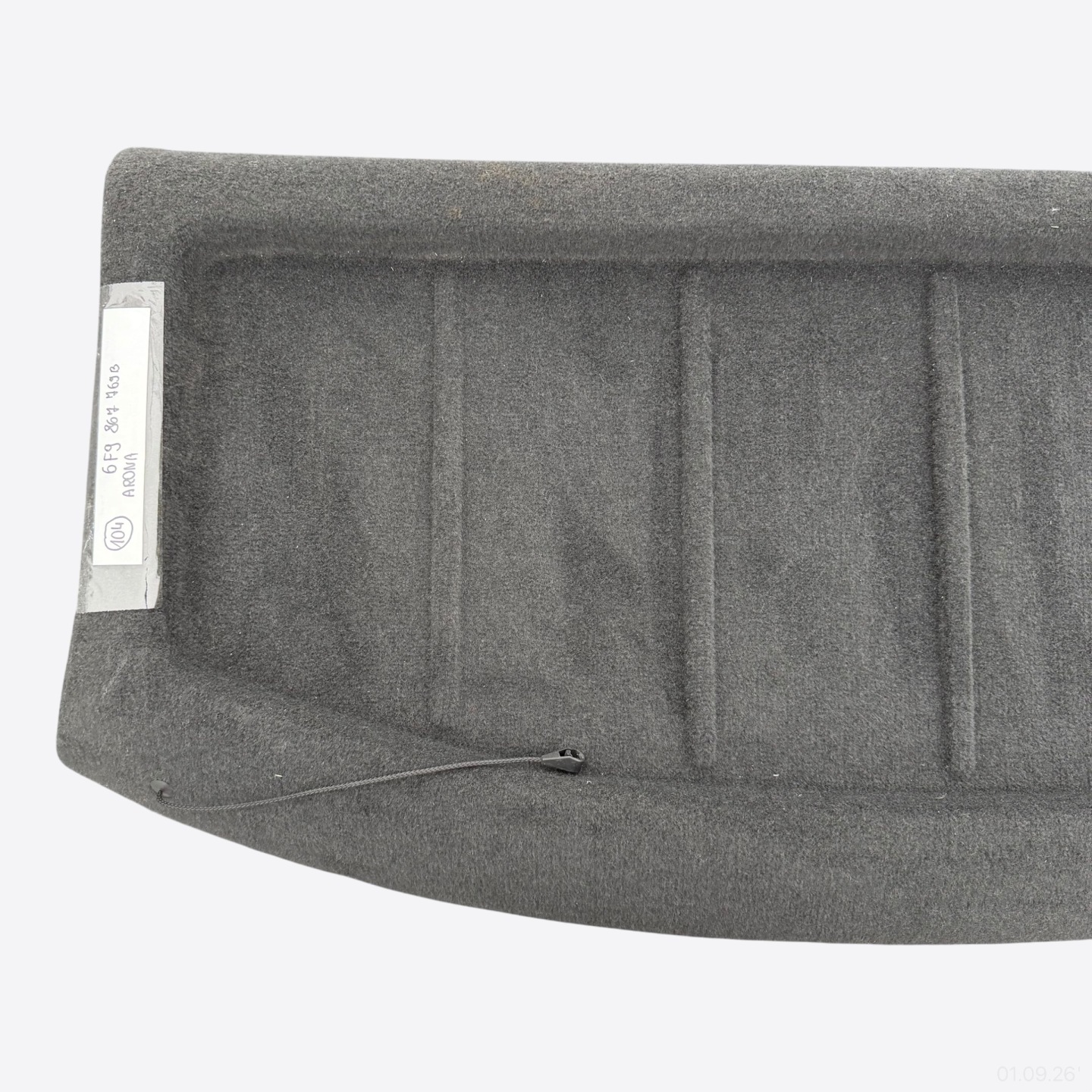 plato rear boot SEAT ARONA 6F9867769B