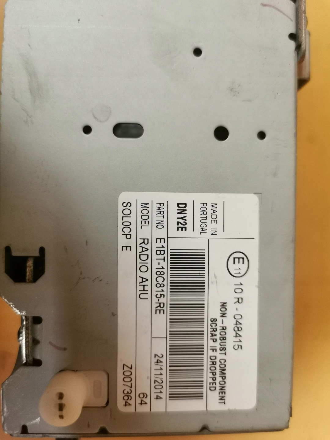 RADIO CD navigation FORD C-MAX and E1BT-18C815-RE