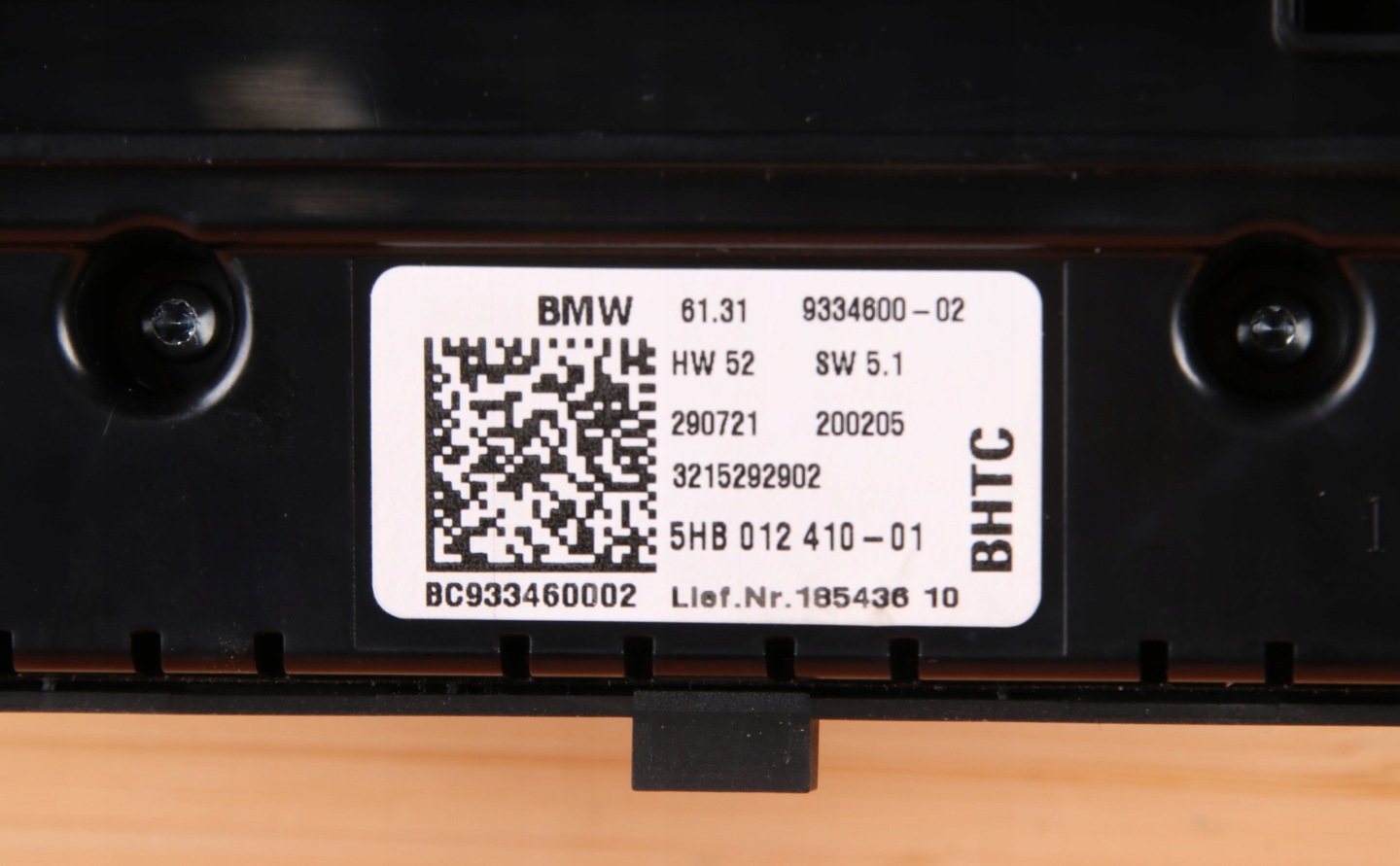 MINI F60 COUNTRYMAN PANEL klími klimatizaci 9334600