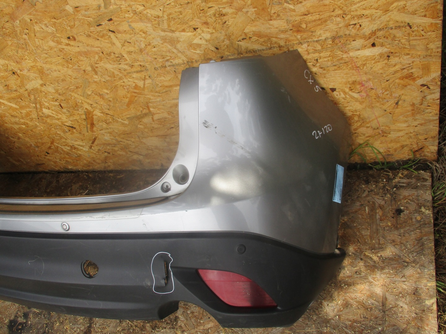 bumper rear part Mazda CX5 12-17 PDC