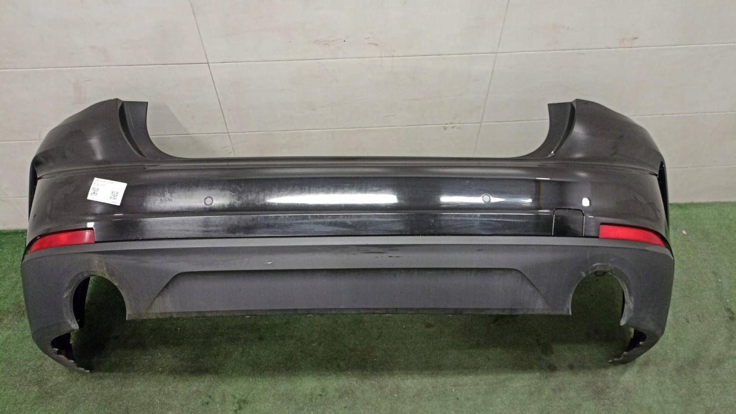 BMW 4 G26 bumper rear part colour colour 668 SCHWARZ II