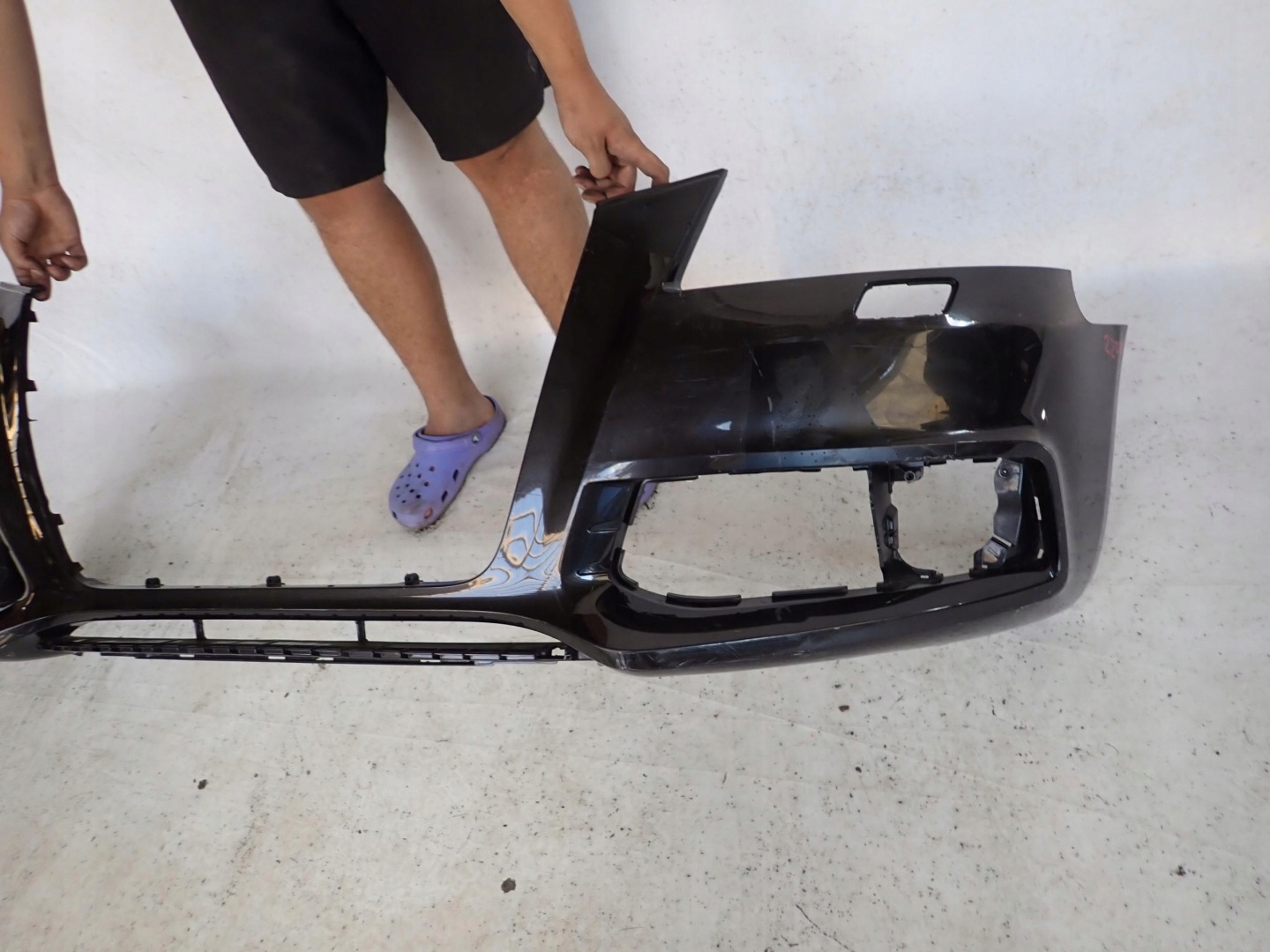 AUDI A3 8P LIFT 08- S-LINE bumper front front SPR