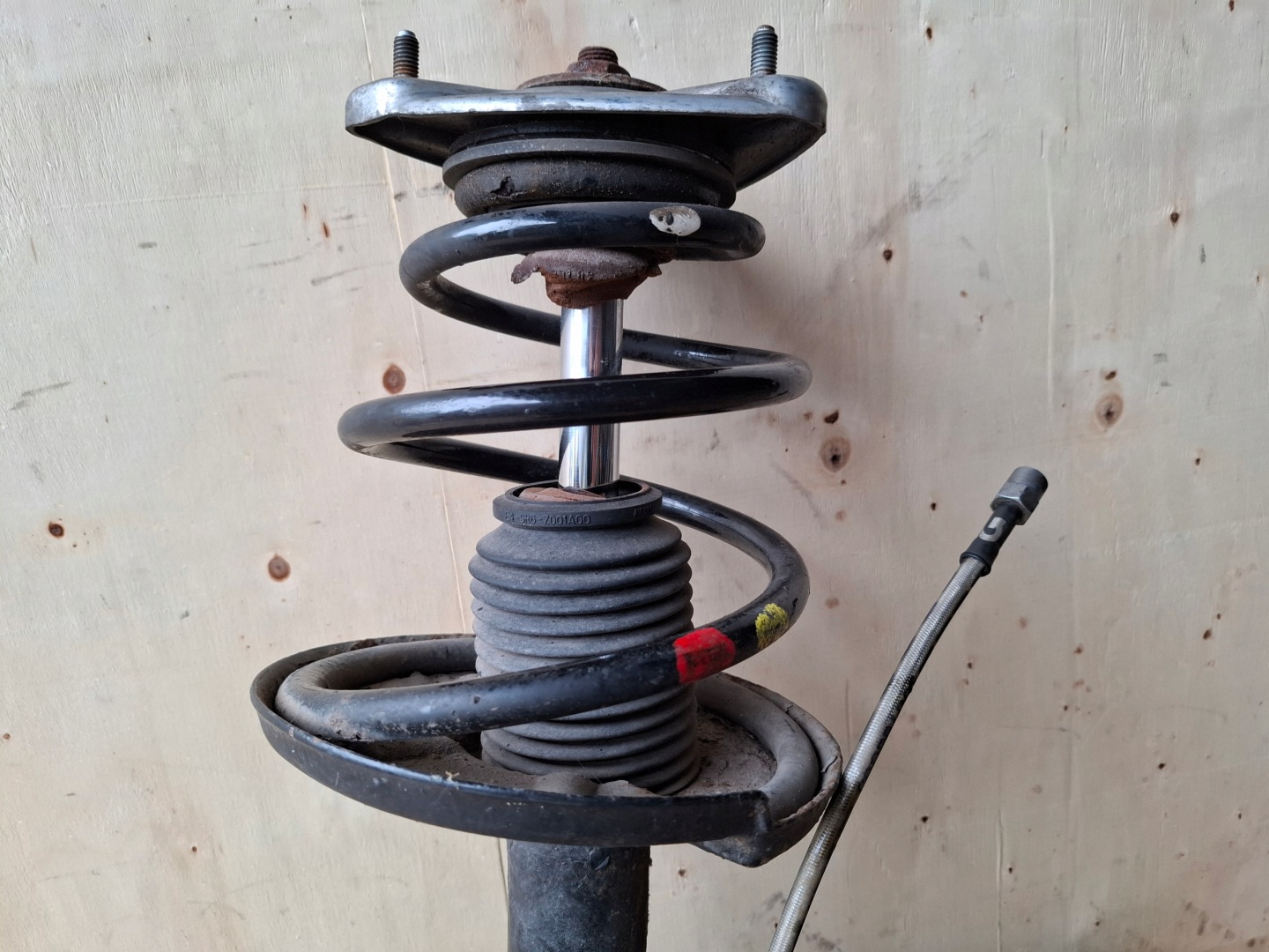 swing shock absorber arm left front PORSCHE BOXSTER 986 2.7