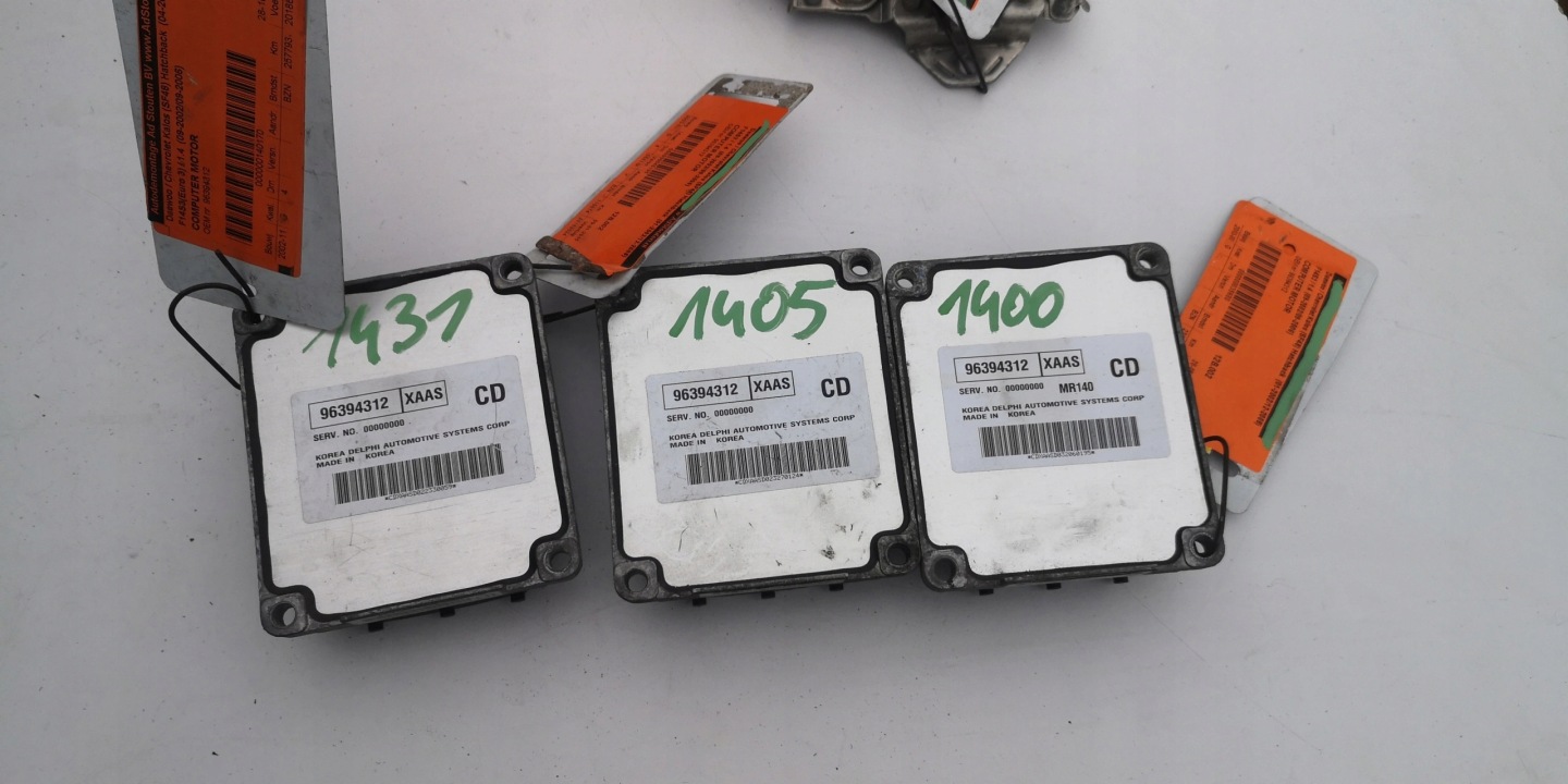 DAEWOO NUBIRA 1.4B 96394312 XAAS Computer ECU