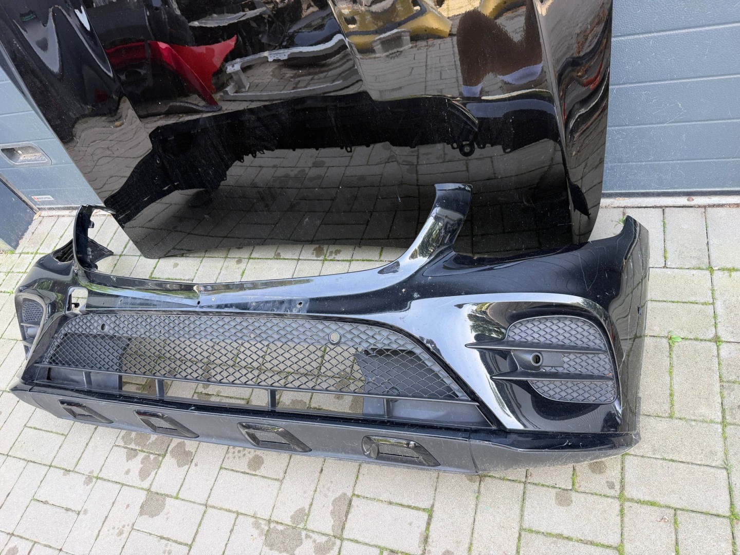 Mercedes Glc w253 Amg 15- bumper front front bonnet