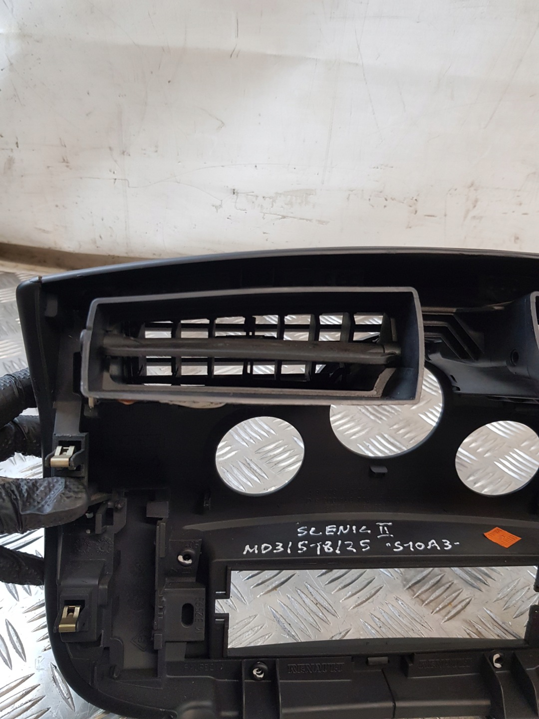 grid air conditioning devices consoles central + card reader KARTA RENAULT SCENIC II