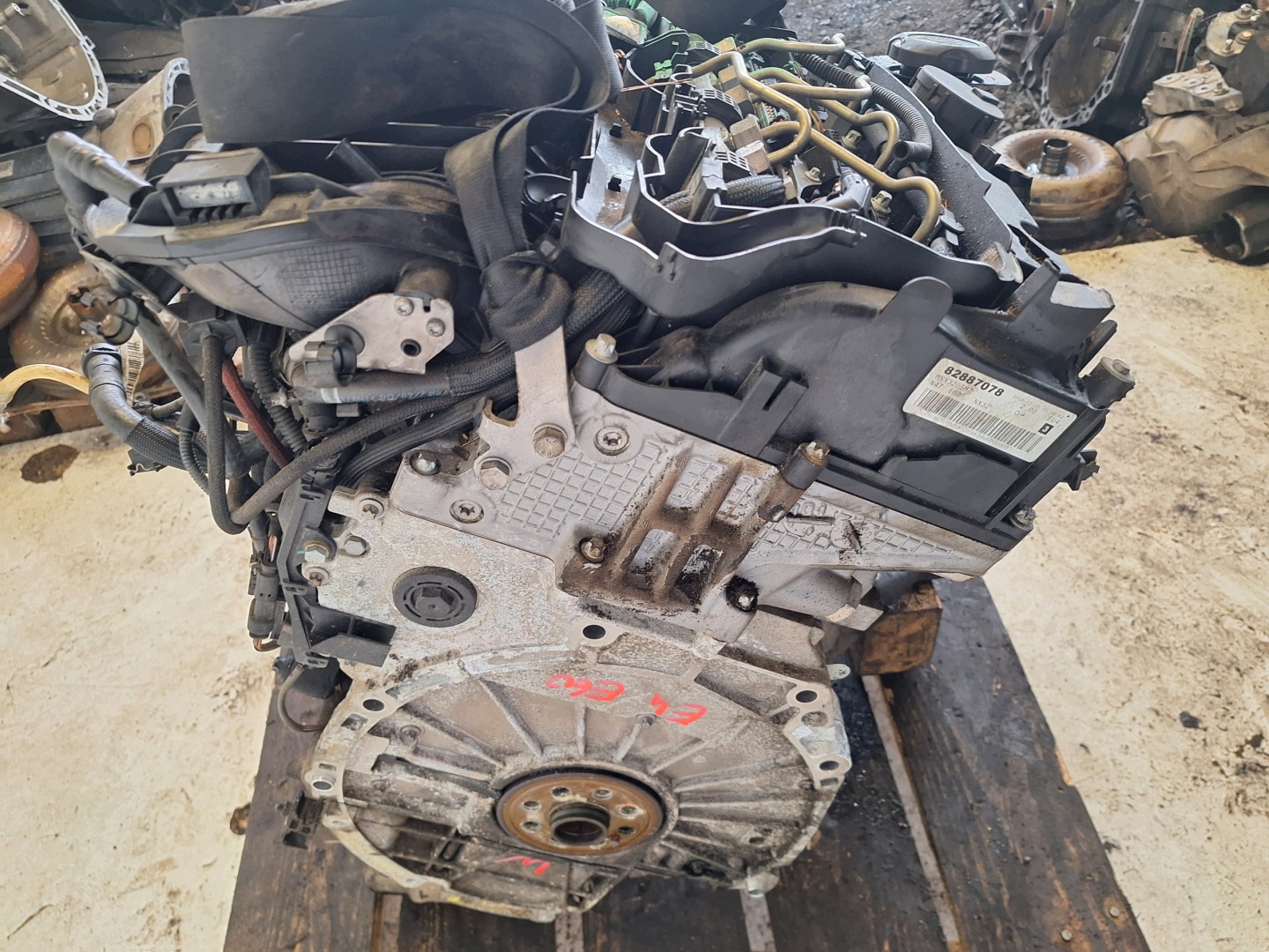 BMW 5 E60 E61 LCI 07-10 engine 2.0D 177 KM N47D20C EURO 5