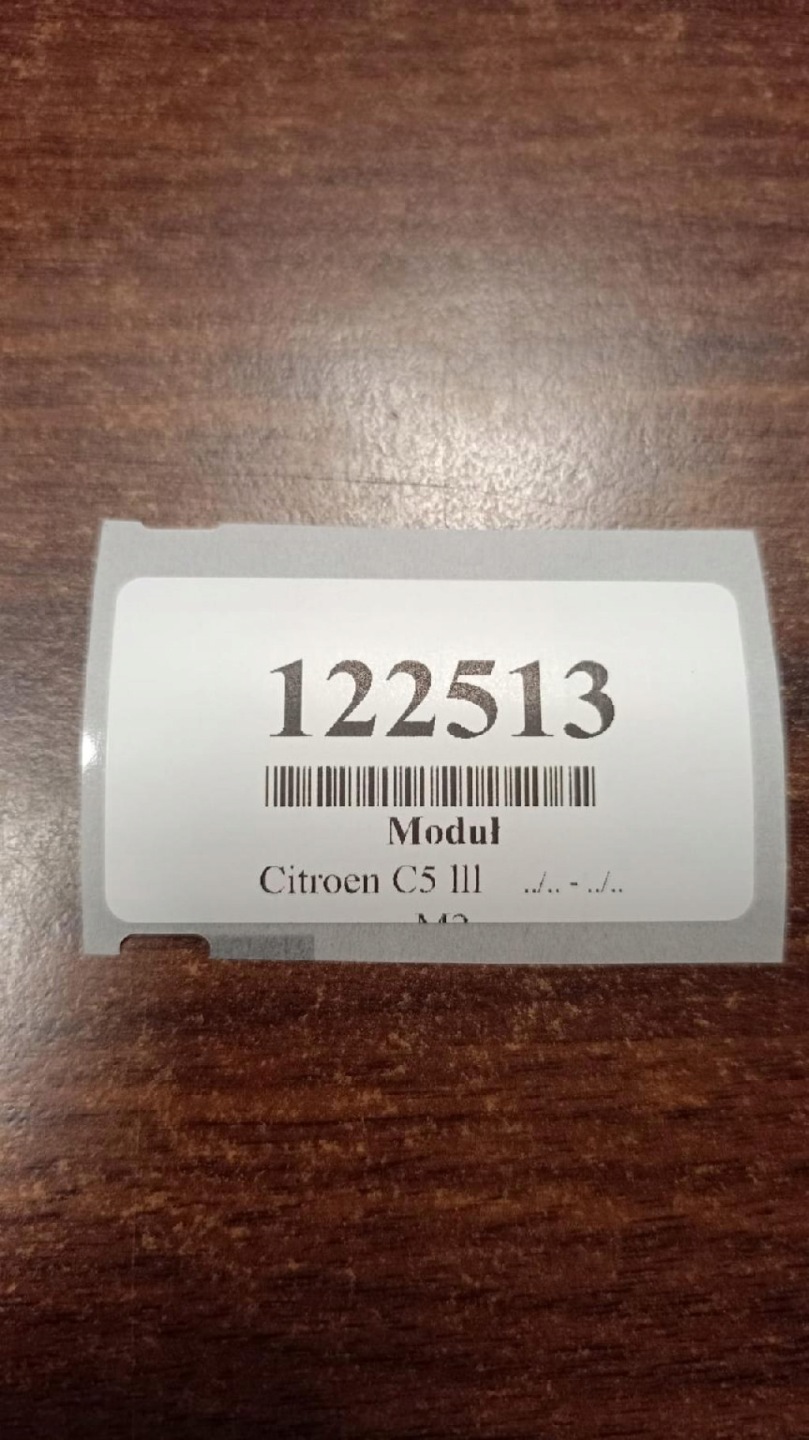 CITROEN C5 III modul Bedienteil heckklappe 9558586B