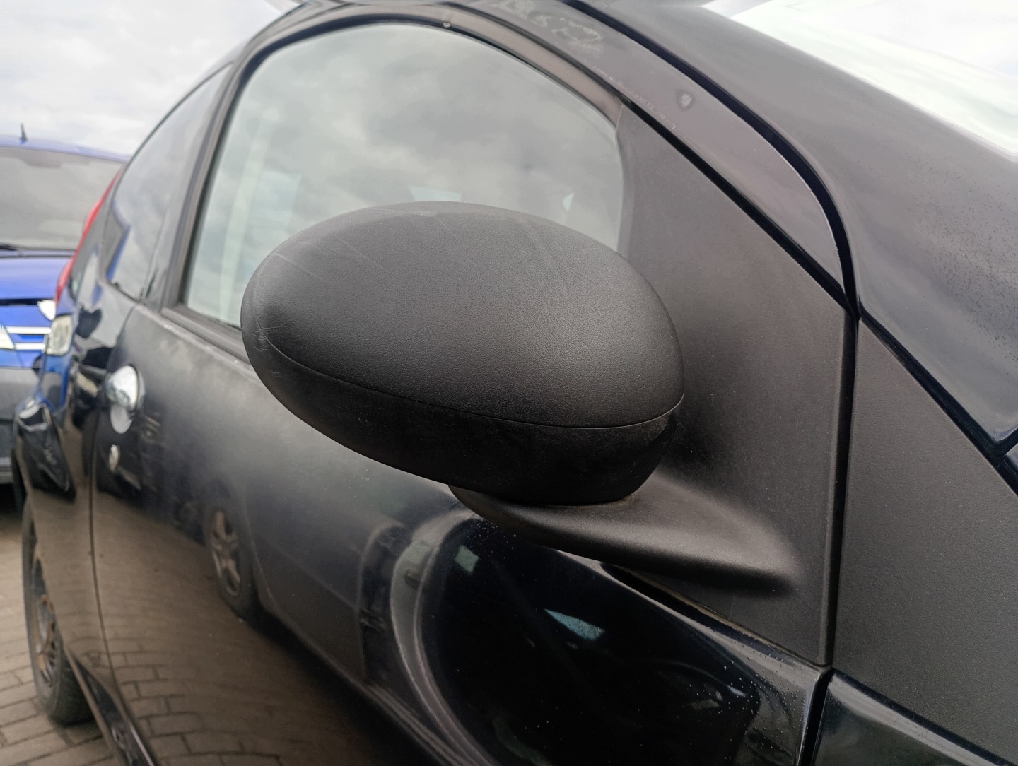 mirror right manually Peugeot 107 FL 08-14