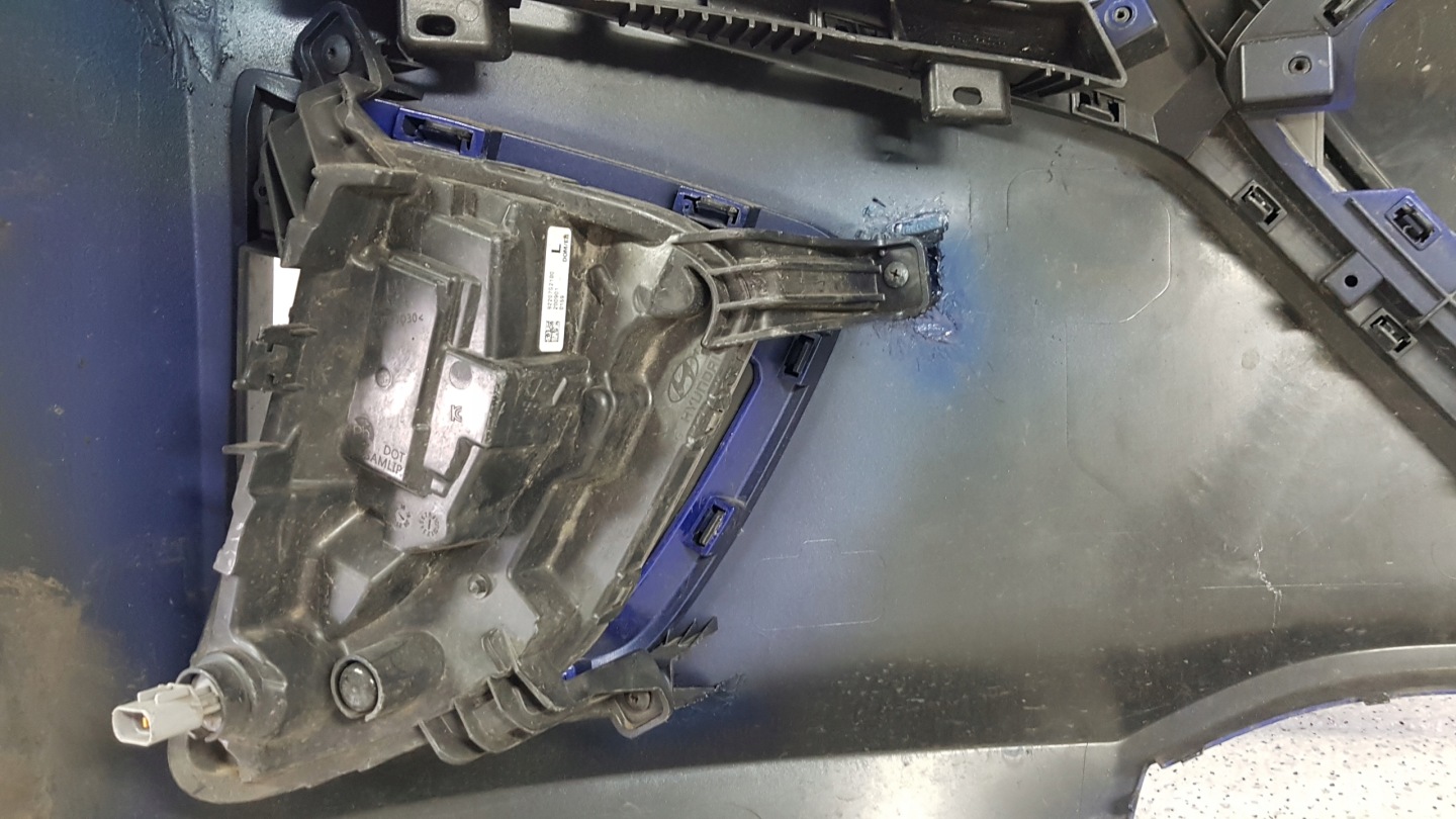 HYUNDAI IONIQ LIFT 2019 - bumper front 9834