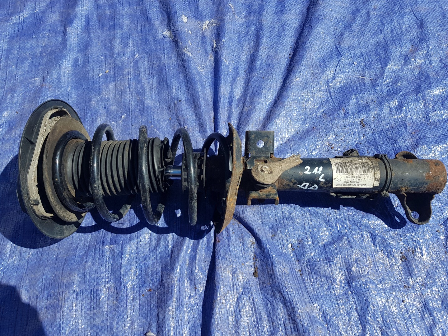shock absorber front MCPERSON left right MERCEDES W212