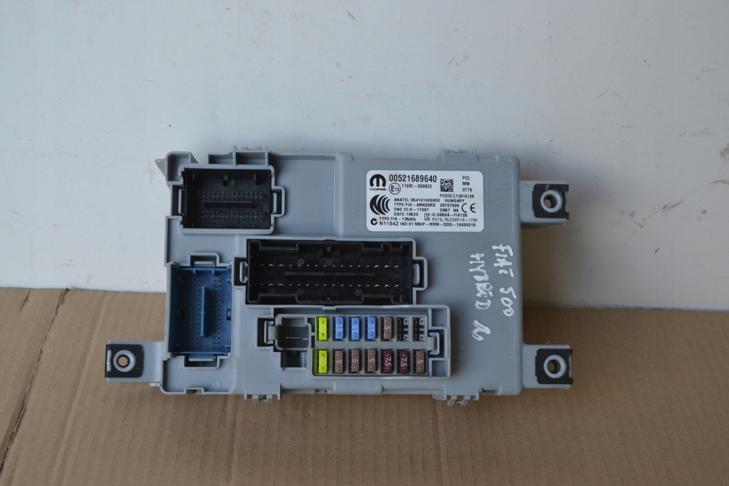 BSI FIAT 500 2021 modulo 00521689640