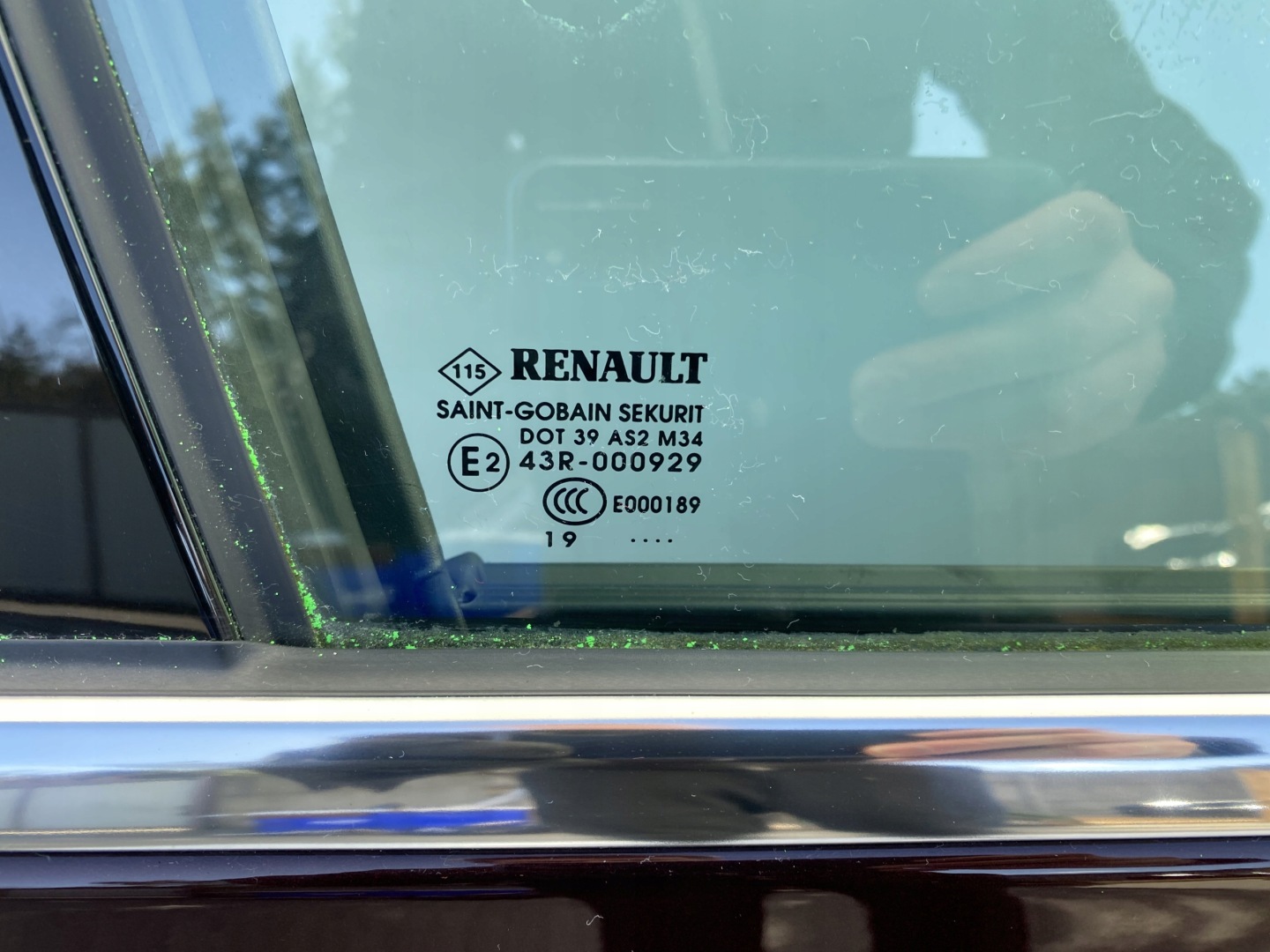 RENAULT TALISMAN DOOR FRONT RIGHT FRONT TENPN