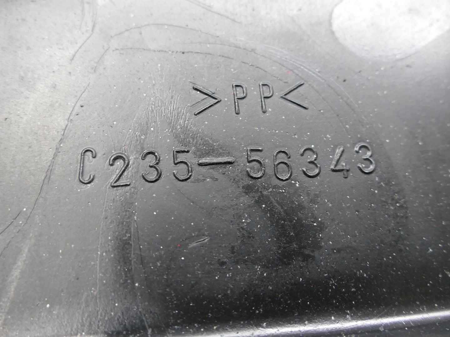 MAZDA 5 LIFT CR19 Blende Abdeckung Unterfahrschutz abdeckung rechts