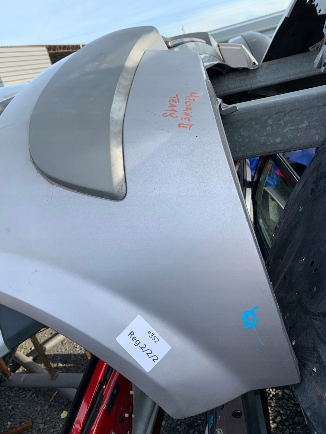 RENAULT MEGANE II stoßstange heck TEA19
