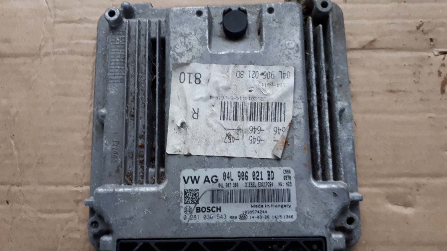 A6 C7 4G computer control unit of the engine 2.0 TDI CNH