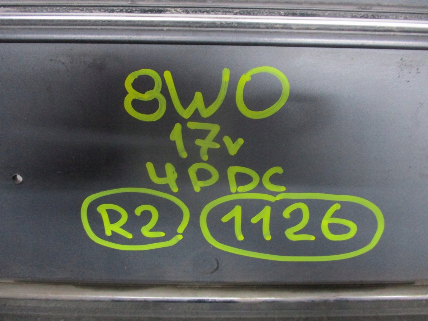 front bumper AUDI A4 8W0 4 PDC 17R front
