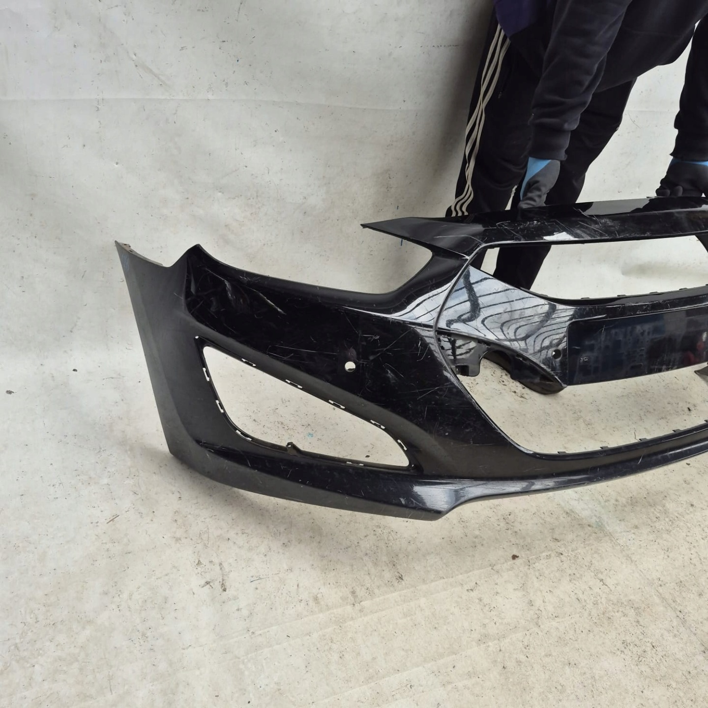 HYUNDAI I40 2011- bumper front front PDC