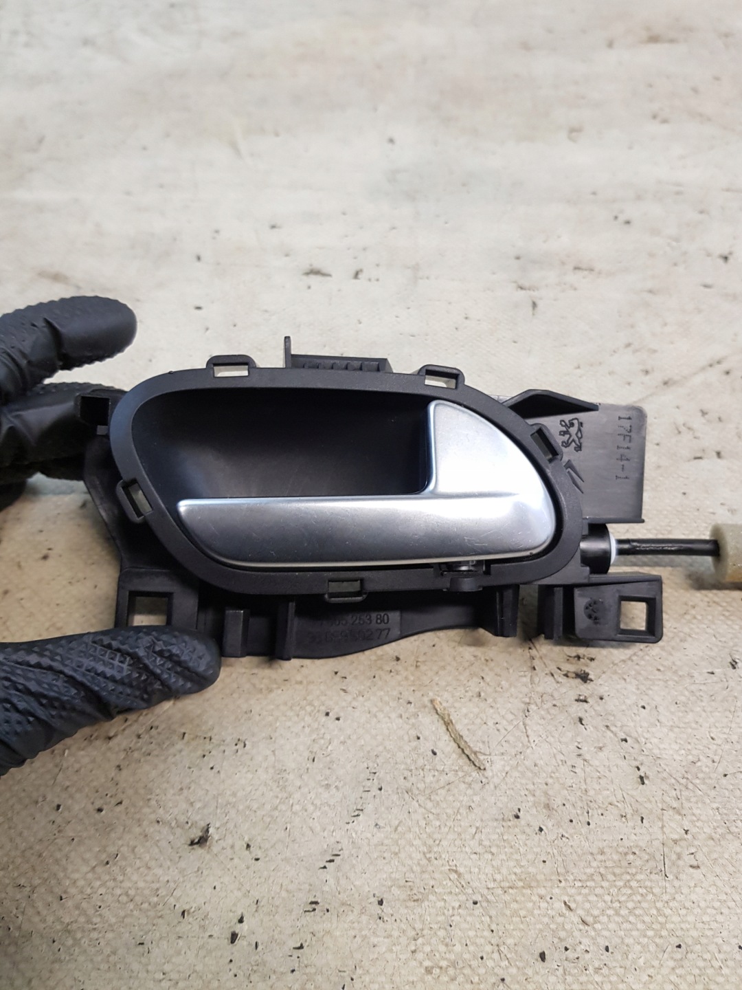 lock door right front CITROEN C5 III X7 KOMBI + handle inner EUROPA