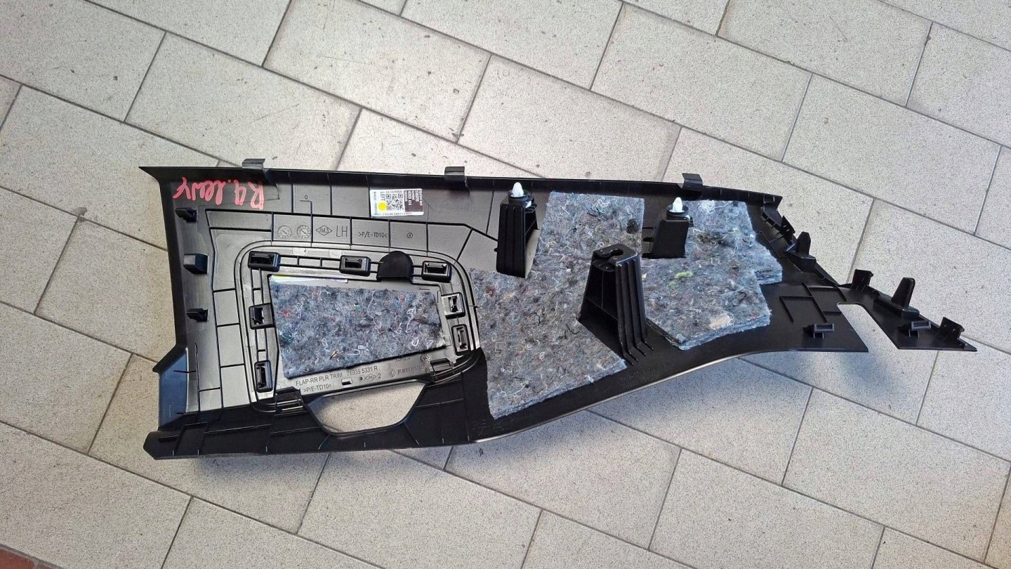side plastic zabudowa kanapy rear part side left Renault 4 769355331R