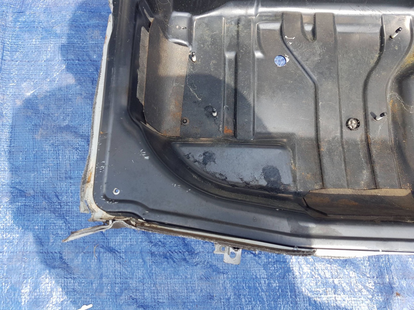 floor boot sump rear part Mercedes C W205 kombi