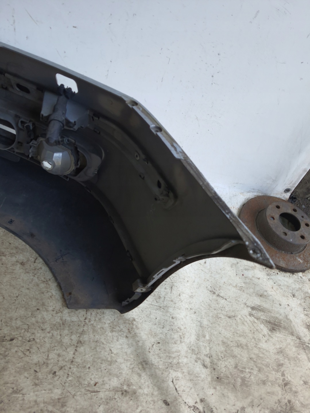 SKODA OCTAVIA II 04-08 bumper + washers
