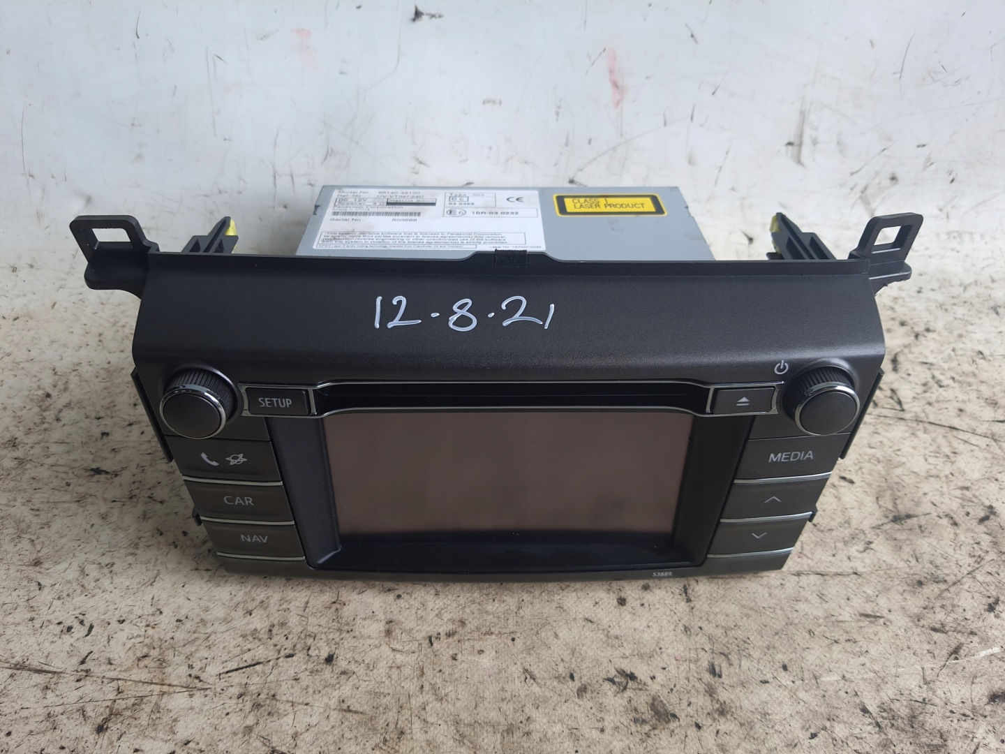 TOYOTA RAV IV RADIO Navigation 86140-42100