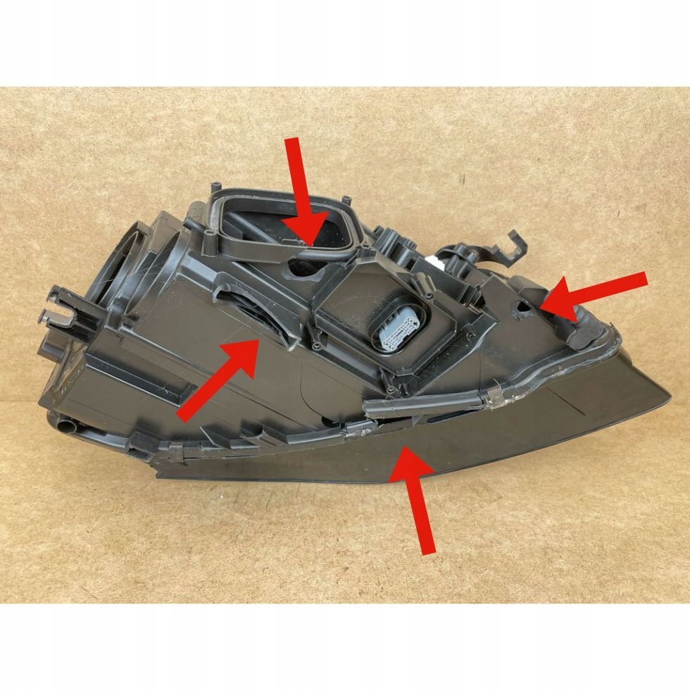 light left front left front AUDI A4 B8 8K0 2008-2012 XENON positioning