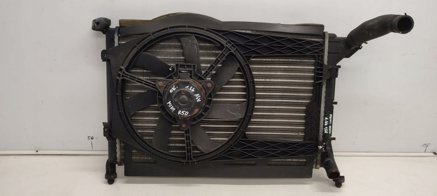 chladič vody ventilátor Mini R50 1,6 16V