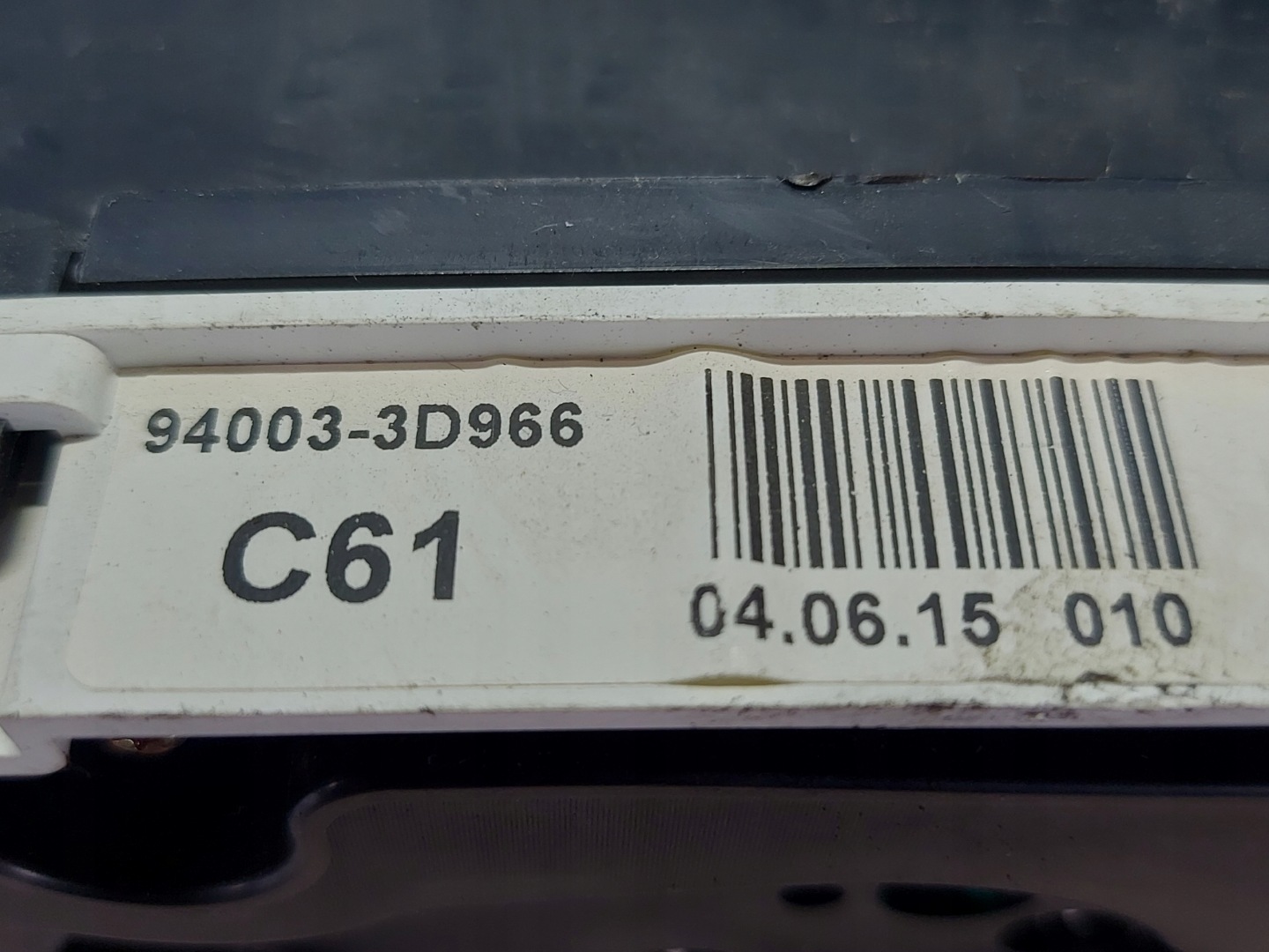 dials clock HYUNDAI SONATA 2.7 V6 EF 940033D966