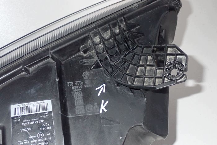 FORD TRANSIT CUSTOM BI-XENON LIFT 18- reflektor left light left