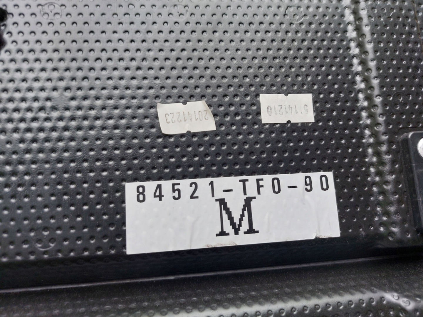 mats boot HONDA JAZZ III 14r 08-15r