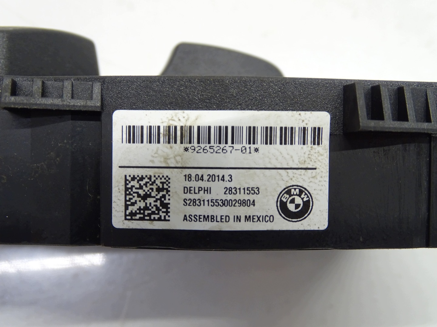 panel ovládání sedačka levý předek BMW X5 9265267