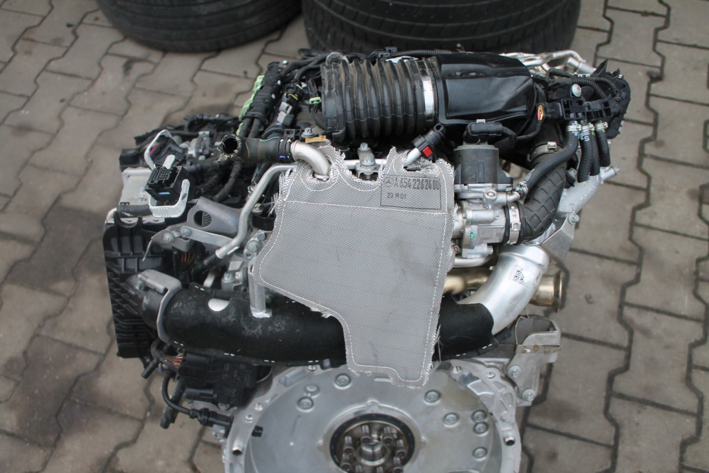 engine complete MERCEDES GLC GLE GLS C KLASA 654820 4TYS KM JEDNO TURBO
